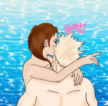 MochiDraws Skinny Dipping